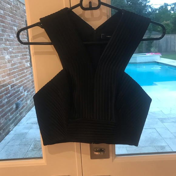 Robert Rodriguez Black crop top - Picture 4 of 6